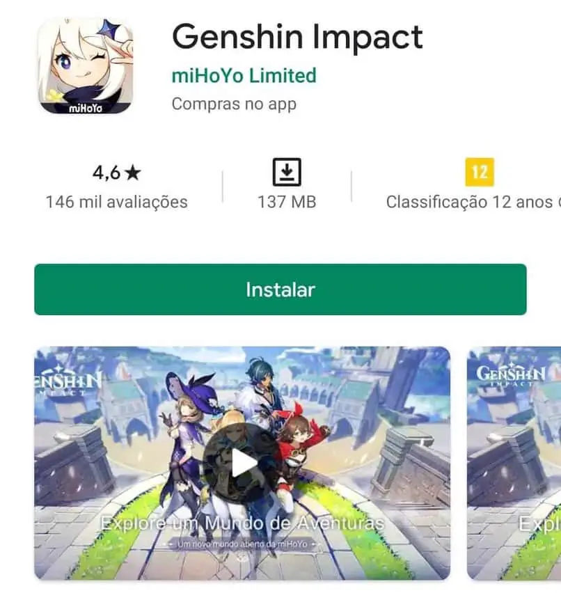 scarica l'impatto di Genshin sul Play Store