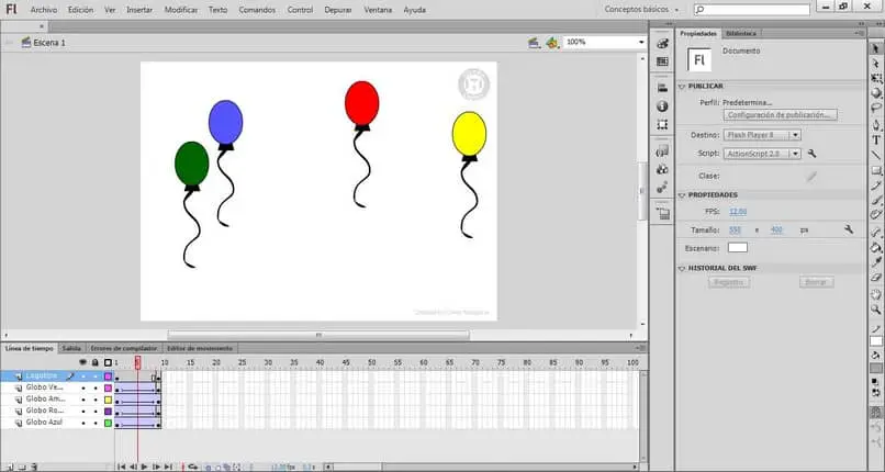 programma di animazione di palloncini