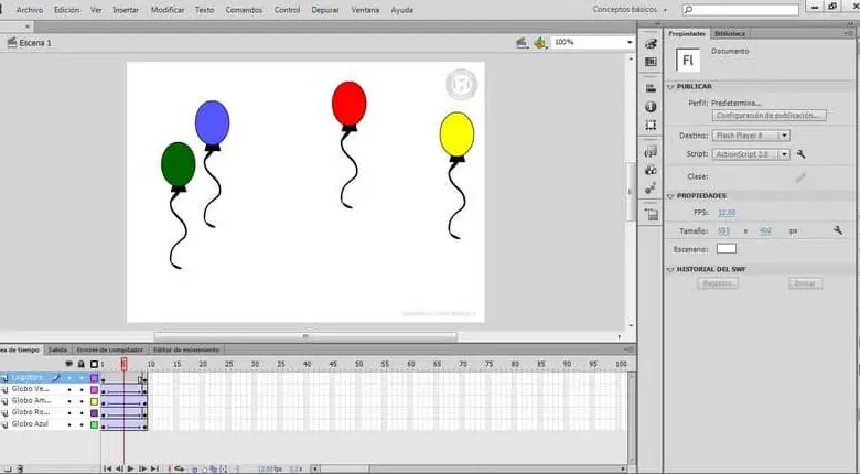 programma di animazione di palloncini