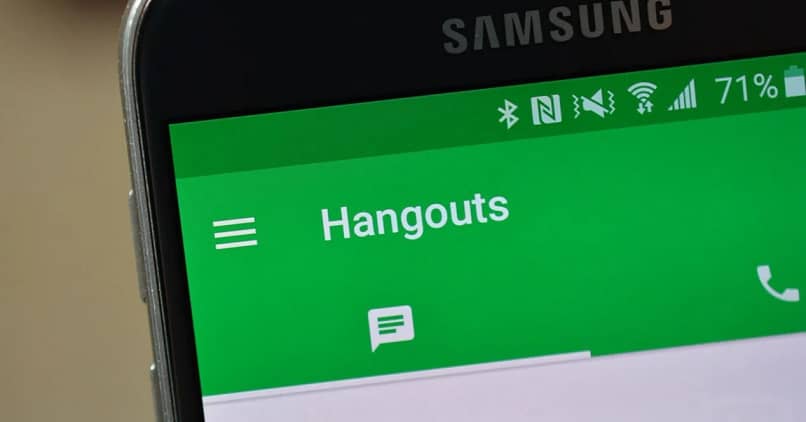 messaggi dell'app Hangouts