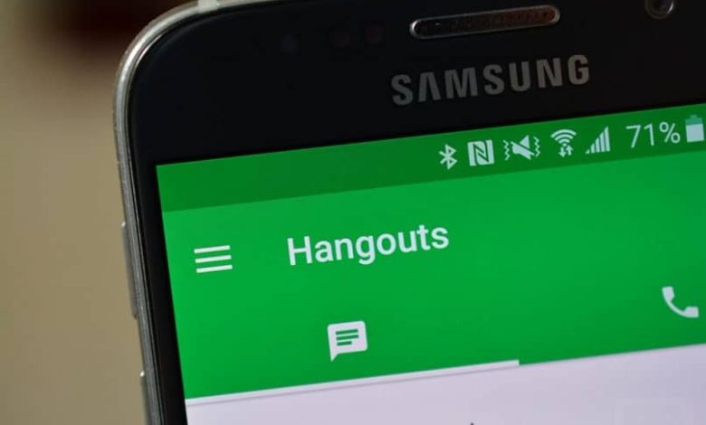 Utilizzo di Hangouts sul telefono Samsung
