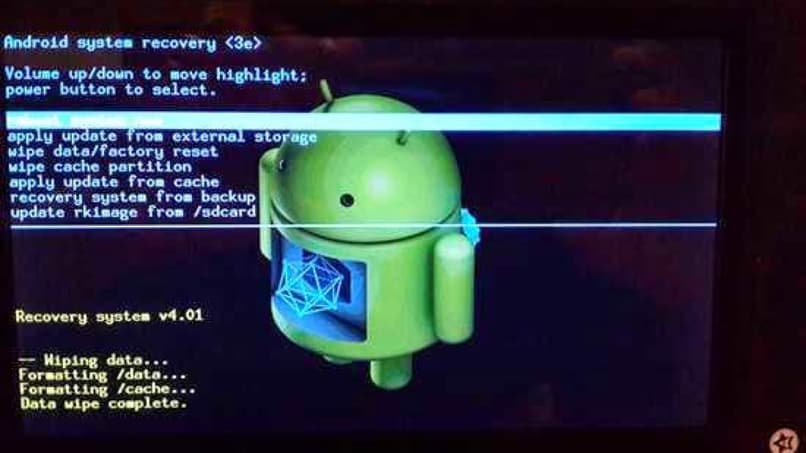 hard reset per tablet Android
