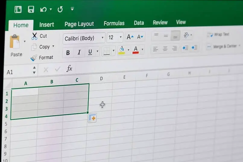 documento excel in bianco