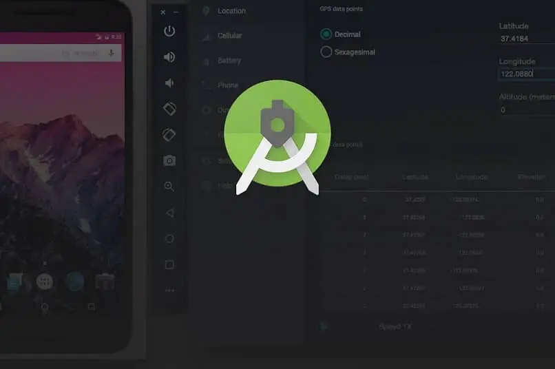 icona verde studio Android