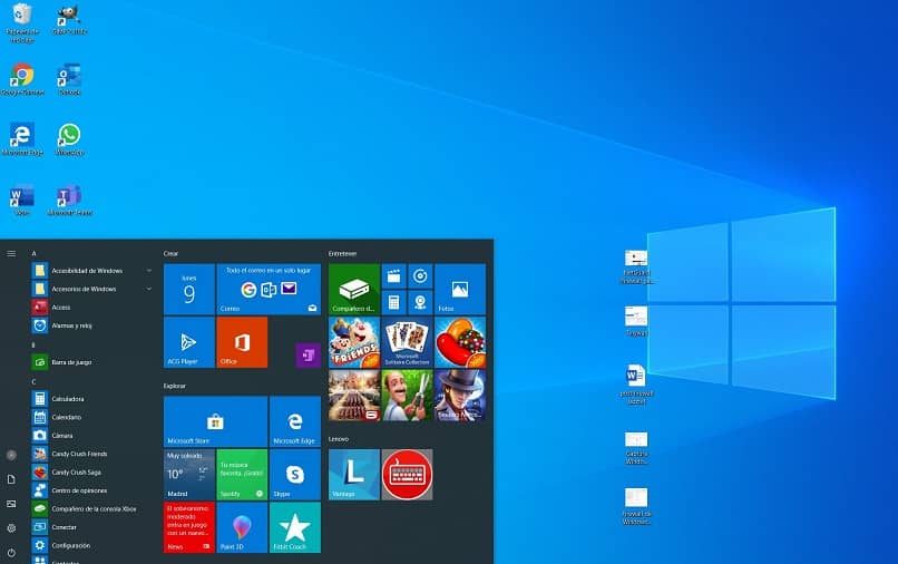 Windows 10 casa e desktop