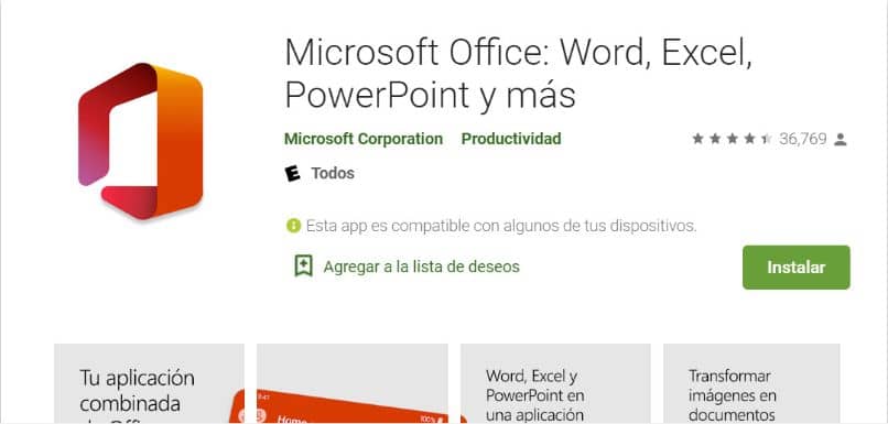 Installazione dell'applicazione Microsoft Office