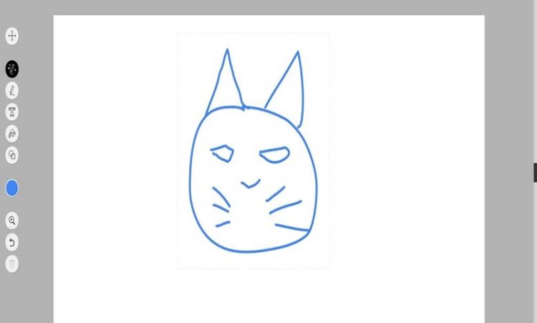 gatto fatto in autdraw