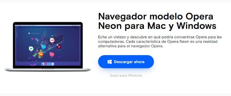 laptop opera neon windows mac