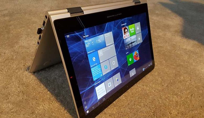 computer portatile con Windows 10