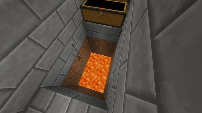 minecraft arancione lava