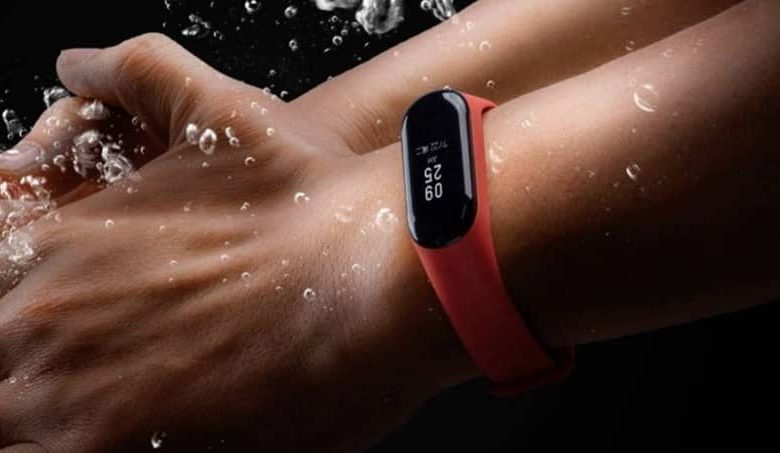 mani d'acqua xiaomi band