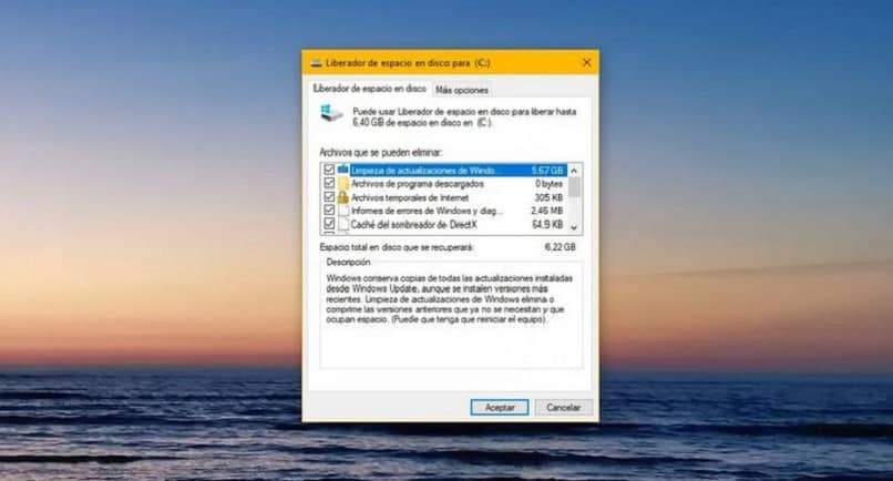 pulizia dello spazio su disco di Windows 10