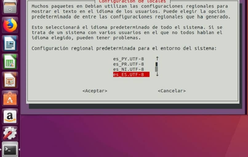 ubuntu configura locale
