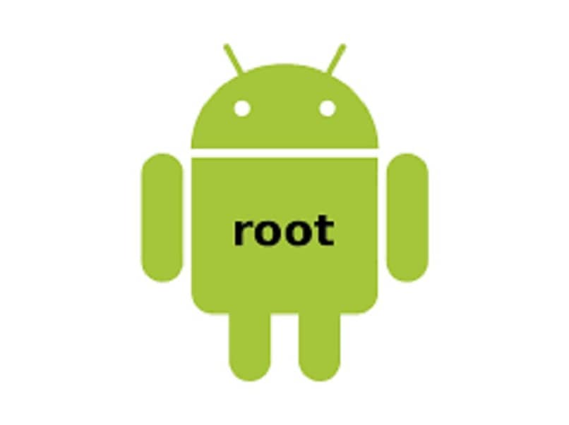 logo e root del sistema Android