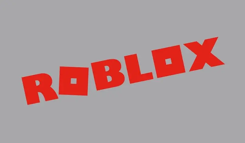 logo roblox con sfondo grigio
