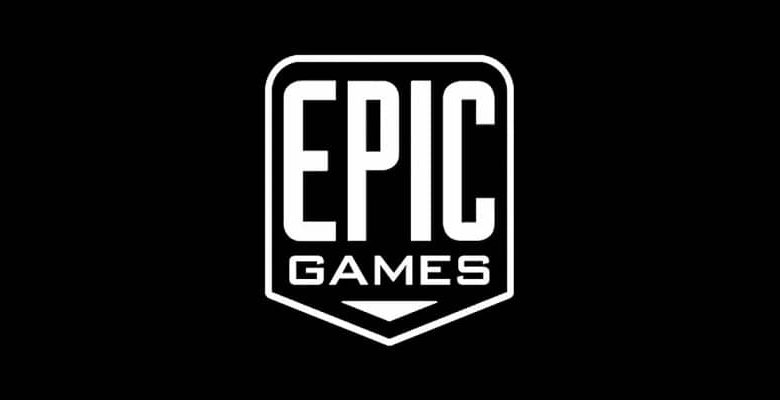 logo in bianco e nero di giochi epici