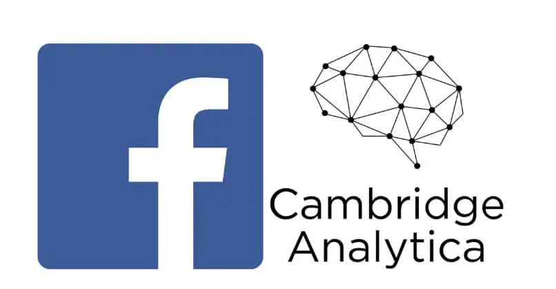 logo facebook cambridge analytica sfondo bianco