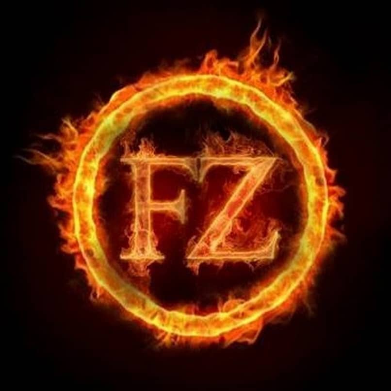 logo fenixzone in fiamme