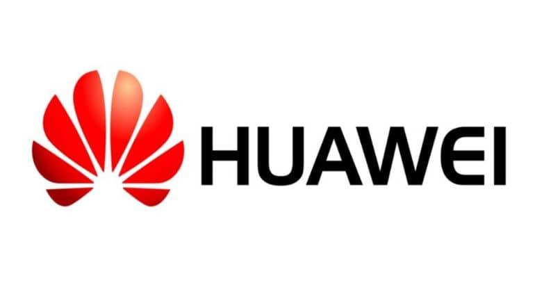 logo huawei sfondo bianco