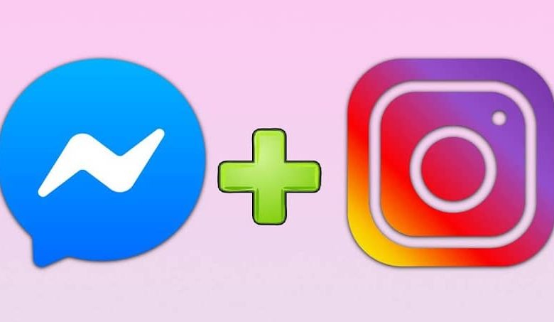 loghi di instagram e messenger