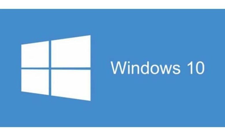 logo windows sfondo blu bianco