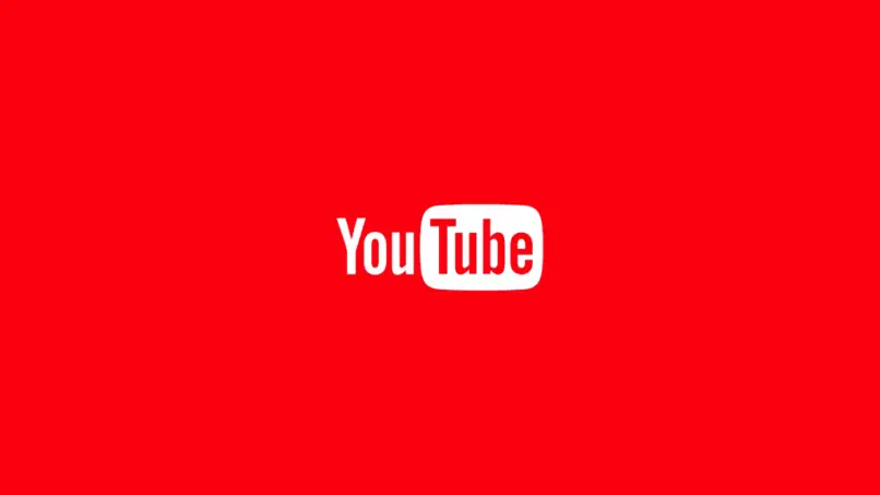 logo youtube in rosso