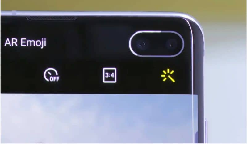 luce di notifica su Samsung Galaxy s10