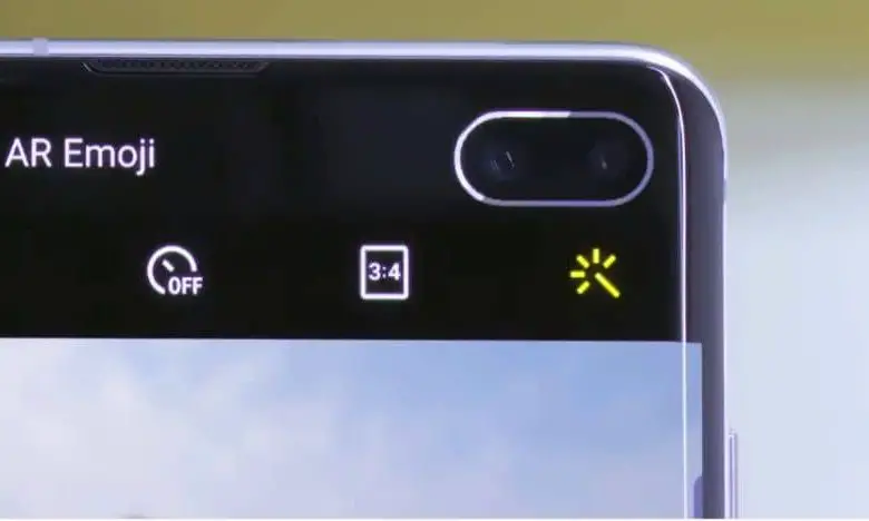 luce di notifica su Samsung Galaxy s10