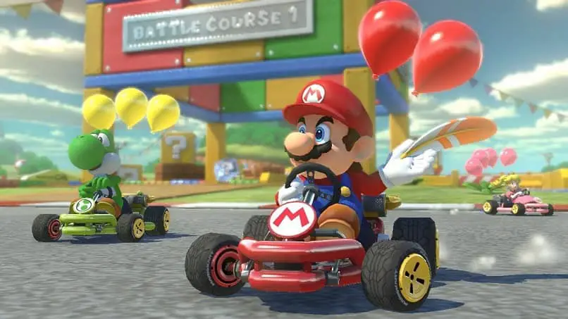 Cattura una pista da Mario Kart Tour
