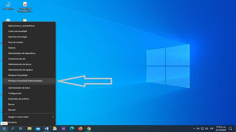 opzioni di sistema di Windows 10