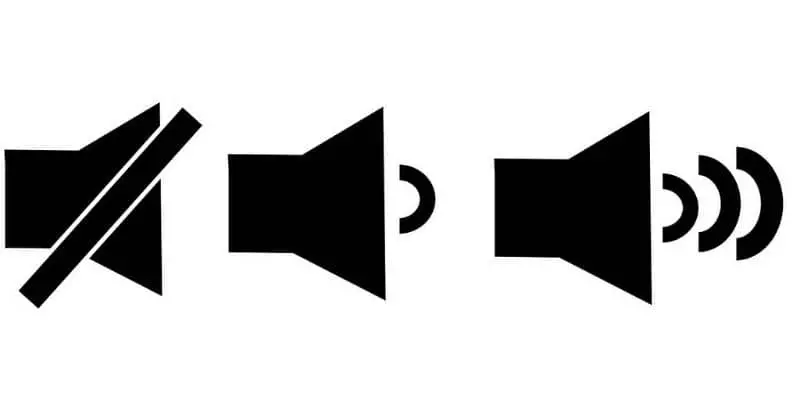 Icone dei controlli del volume