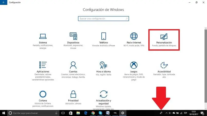 Windows 10 configura