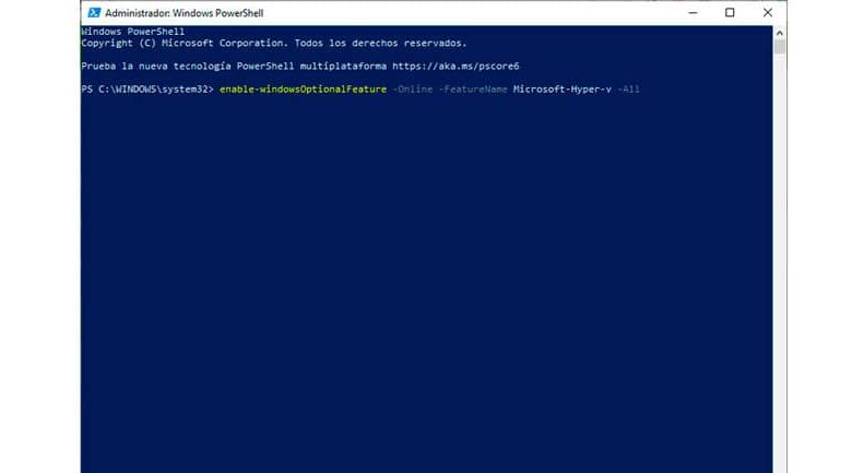 abilitare Hyper-V in Windows 10