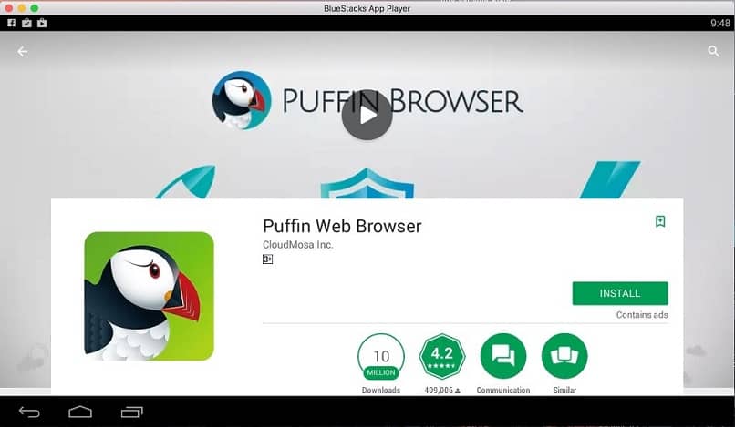 scarica il browser web puffin