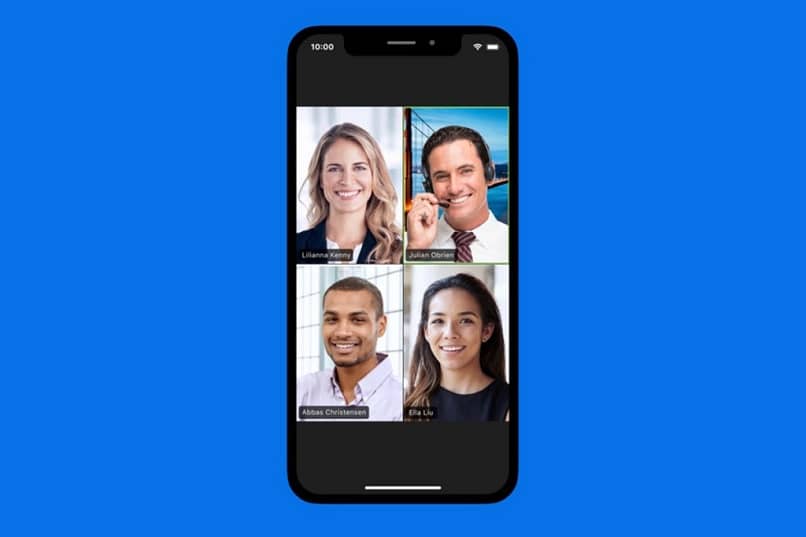app per dispositivi mobili zoom persone