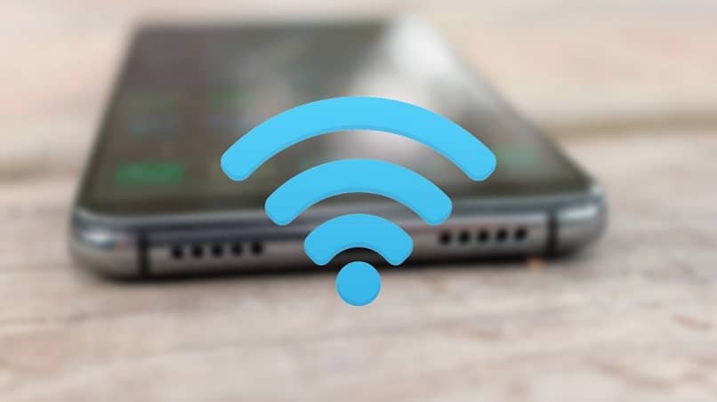 segno blu WIFI