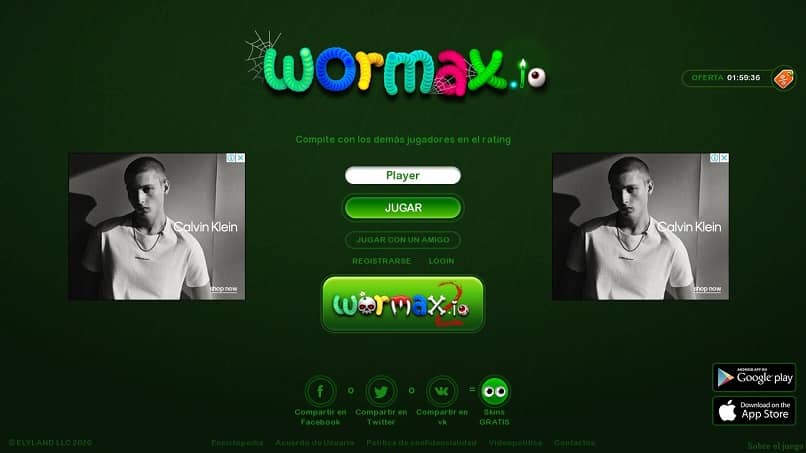 sito ufficiale del gioco wormax io