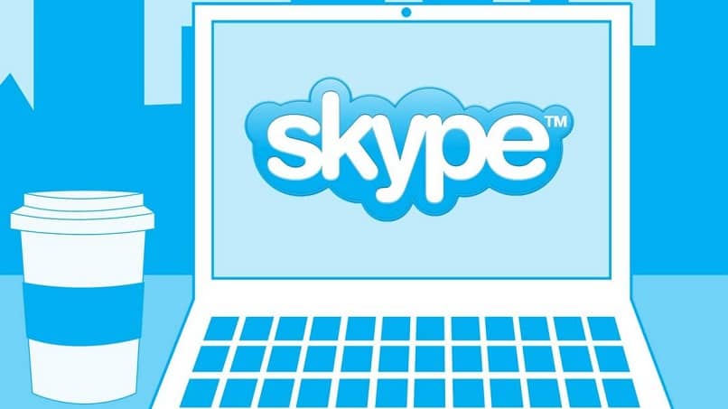 schermo skype del computer portatile