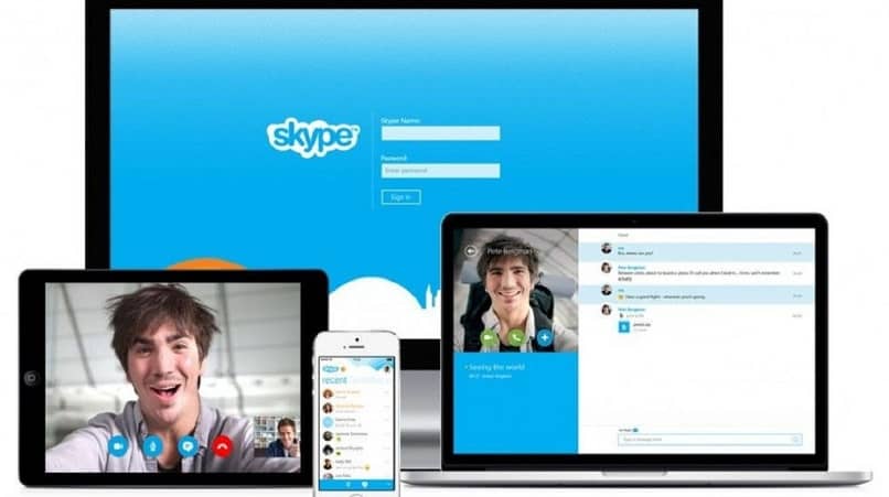App Skype su pc laptop tablet e smartphone
