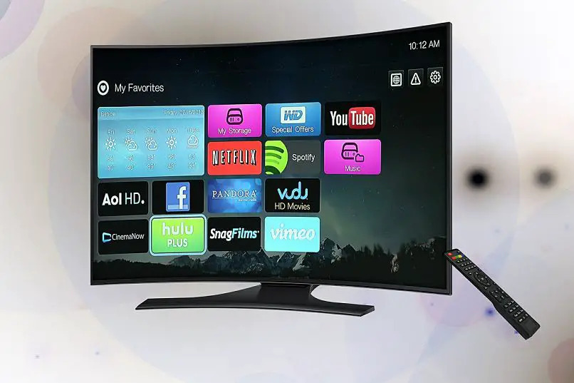 smart tv curva