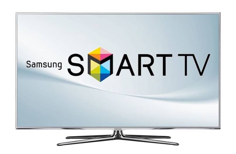 schermo smart tv logo samsung