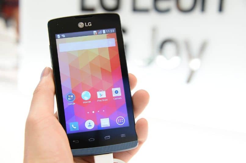 smartphone lg con sistema Android