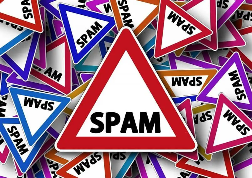 avviso di spam