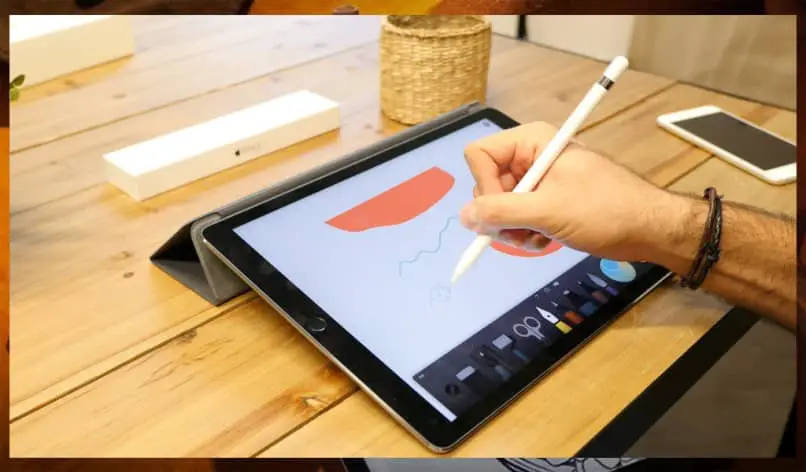 come dipingere su tablet Apple