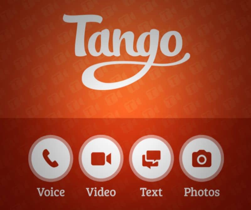 configurazione dell'applicazione tango