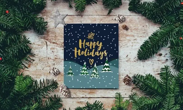 Cartolina di Natale in Corel Photo Paint