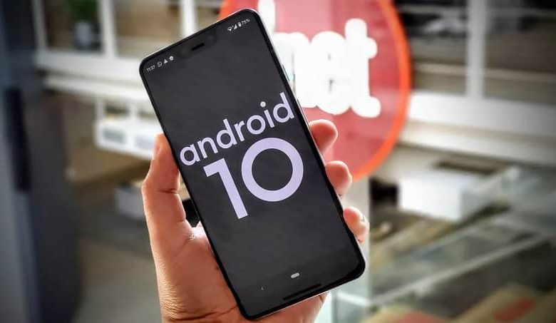 telefono con Android 10