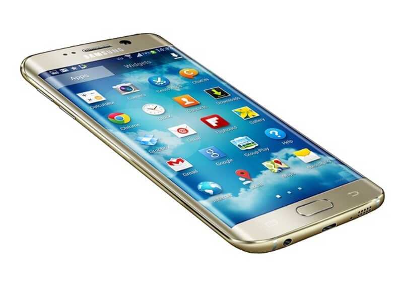 schermata iniziale del telefono Samsung