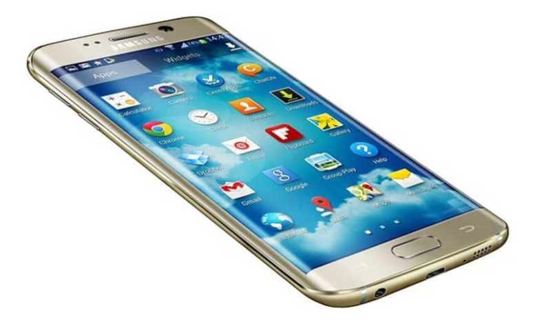 schermata iniziale del telefono Samsung