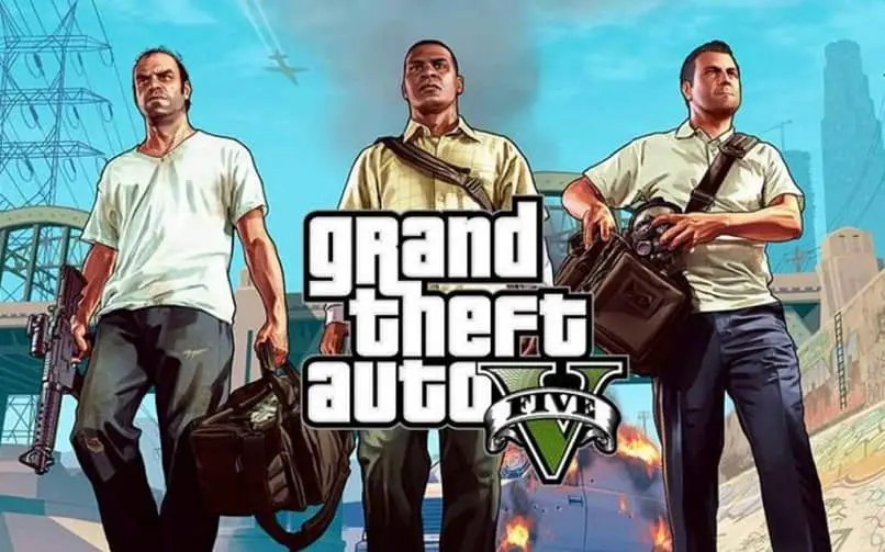 i tre principi di gta 5 con borsa